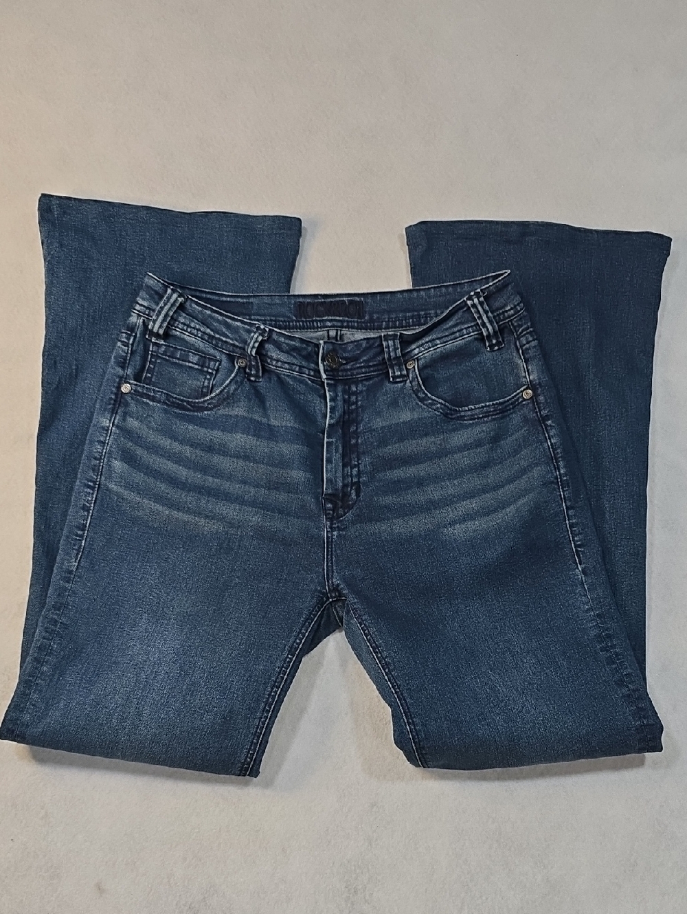 Rock and Roll Cowgirl High Rise Trouser Jeans Dark Wash 30x34 W30 L34